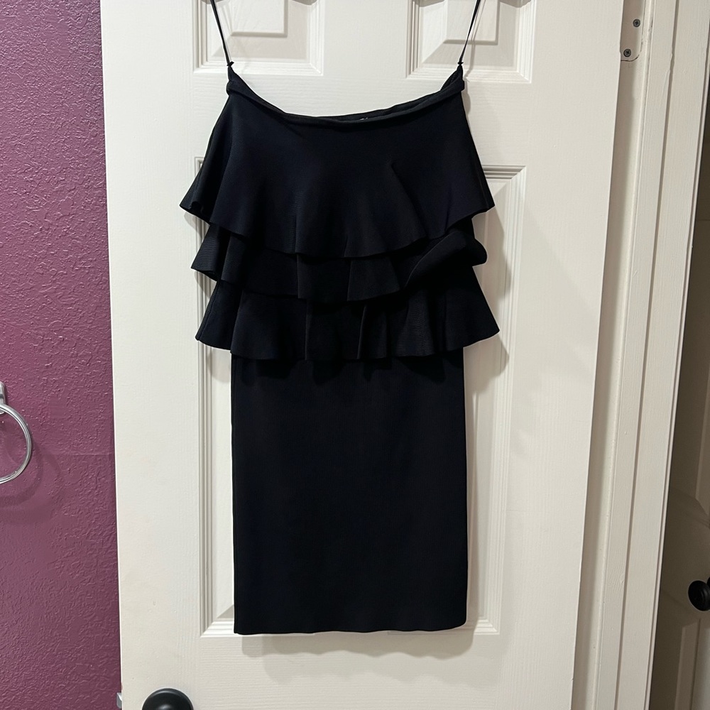 Zara strapless bandage dress